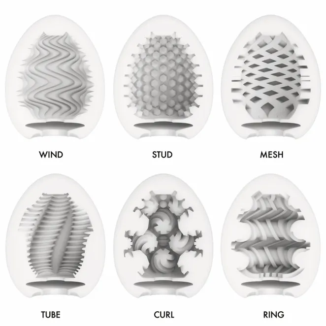 TENGA Egg Wonder Masturbator Set (6 Pack)