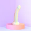 7 in. Fantasia Glow-in-the-Dark Silicone Dildo Pastel 7 in. Fantasia Glow-in-the-Dark Silicone Dildo Pastel
