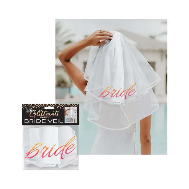 Glitterati Party Bride Veil (80729) | SlipDix.com