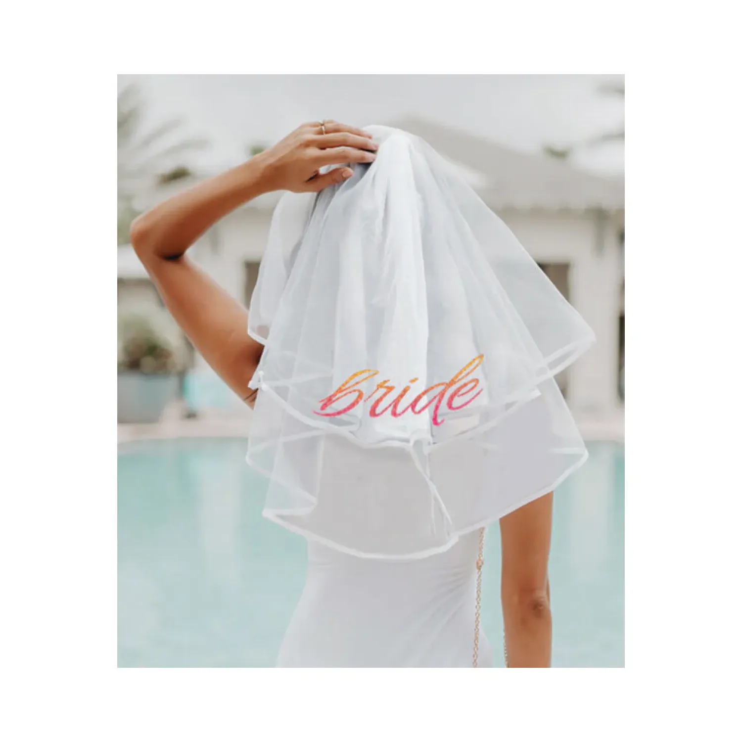 Glitterati Party Bride Veil (80729) | SlipDix.com