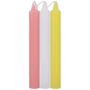 Japanese Drip Candles 3-Pack Pink, White, Yellow Japanese Drip Candles 3-Pack Pink, White, Yellow