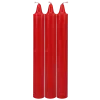 Japanese Drip Candles 3-Pack Red Japanese Drip Candles 3-Pack Red