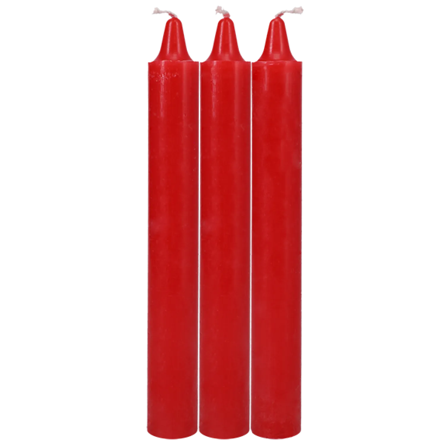 Japanese Drip Candles 3-Pack Red