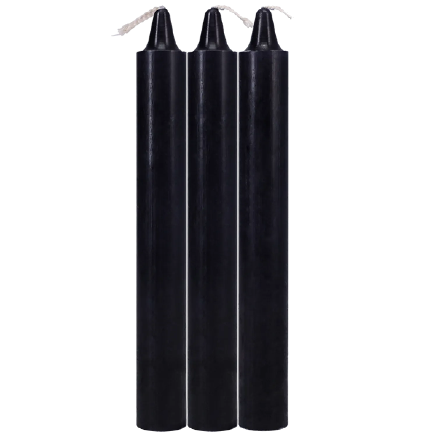 Japanese Drip Candles 3-Pack Black