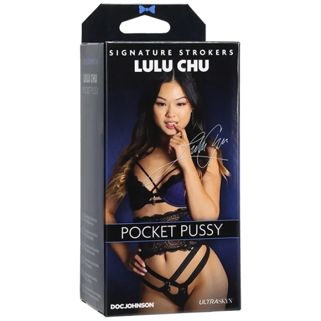 Doc Johnson Lulu Chu Realistic Pocket Pussy Male Stroker