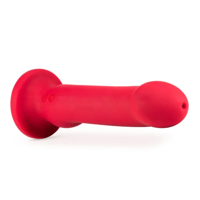 Impressions Las Vegas Vibrating Dildo Crimson