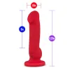 8.25 in. "Las Vegas" Silicone Vibrating Dildo 8.25 in. "Las Vegas" Silicone Vibrating Dildo