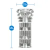 M for Men All Nighter Glow Textured Stroker Clear