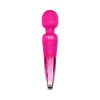 Nixie 8 in. Rechargeable Wand Vibrator Pink Ombre