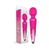 Nixie 8 in. Rechargeable Wand Vibrator Pink Ombre