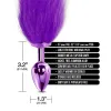 Nixie Metal Butt Plug With Ombre Tail Purple Metallic (81514) by Global Novelties LLC | Sex Toys | SlipDix.com Nixie Metal Butt Plug With Ombre Tail Purple Metallic (81514) | SlipDix.com