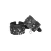 Ouch! Bonded Leather Hogtie With Hand & Ankle Cuffs Black Ouch! Bonded Leather Hogtie With Hand & Ankle Cuffs Black