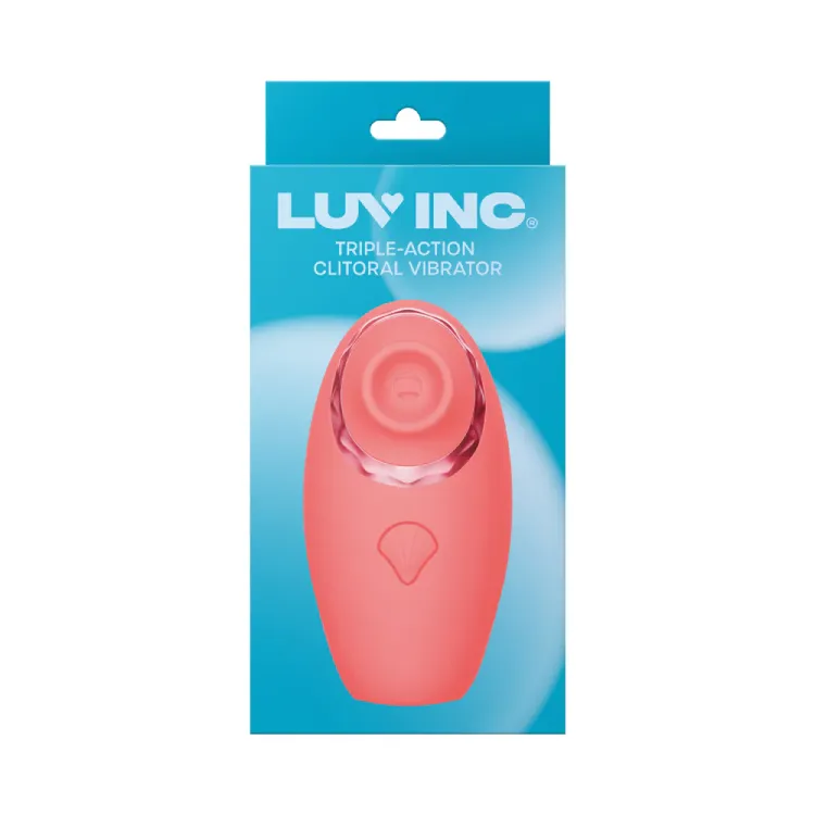 TV11 Triple-Action Clitoral Stimulator Coral TV11 Triple-Action Clitoral Stimulator Coral