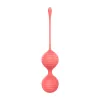 KG88 Kegel Balls Ribbed Silicone 2-Piece Set Coral KG88 Kegel Balls Ribbed Silicone 2-Piece Set Coral