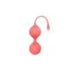 KG88 Kegel Balls Ribbed Silicone 2-Piece Set Coral KG88 Kegel Balls Ribbed Silicone 2-Piece Set Coral