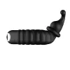 Forto F-24 Textured Vibrating Cockring Black Forto F-24 Textured Vibrating Cockring Black