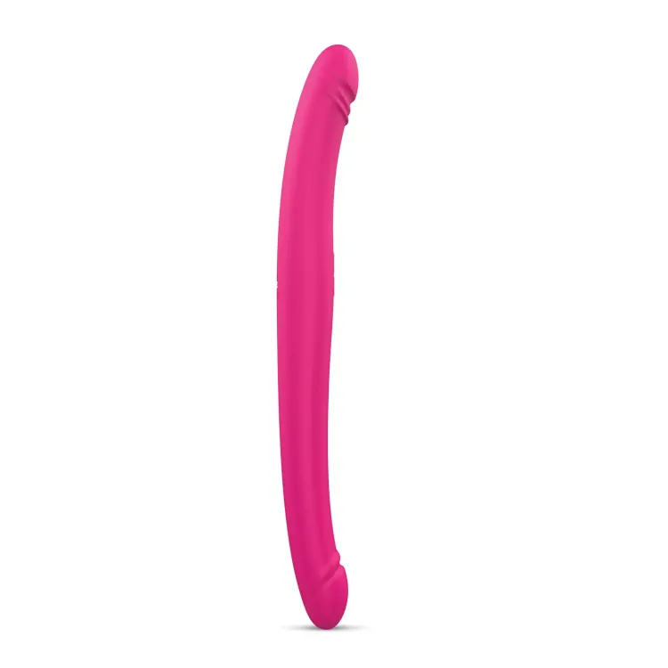 17.7 in. Dorcel Orgasmic Double Thrusting & Vibrating Double Dildo Pink 17.7 in. Dorcel Orgasmic Double Thrusting & Vibrating Double Dildo Pink