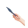 Deia Vibrating Feather Silicone Tickler Blue Deia Vibrating Feather Silicone Tickler Blue