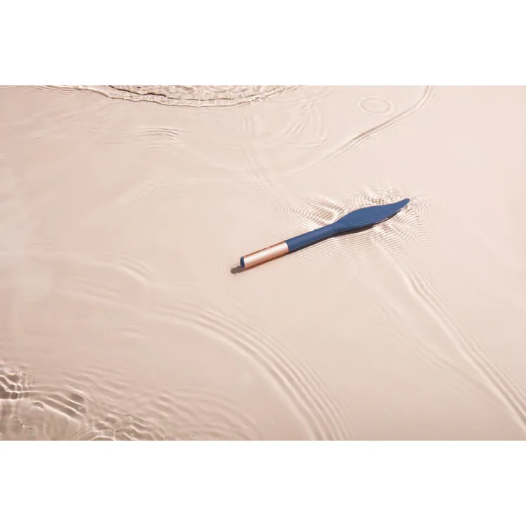 Deia Vibrating Feather Silicone Tickler Blue Deia Vibrating Feather Silicone Tickler Blue