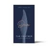 Deia Vibrating Feather Silicone Tickler Blue Deia Vibrating Feather Silicone Tickler Blue