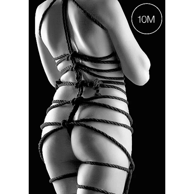 Ouch! Japanese Rope 33 ft. Black