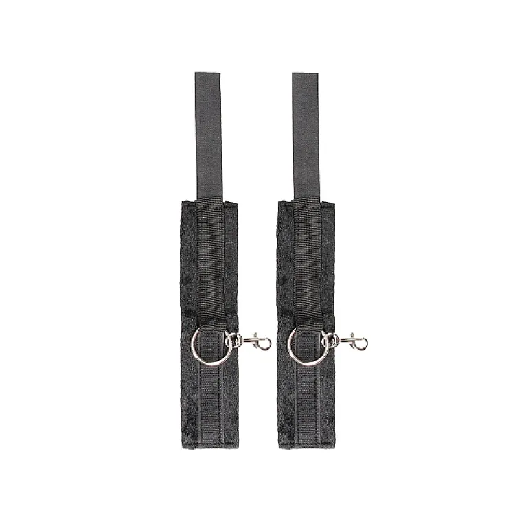 Ouch! Velcro Hogtie with Hand & Ankle Cuffs Black Ouch! Velcro Hogtie with Hand & Ankle Cuffs Black