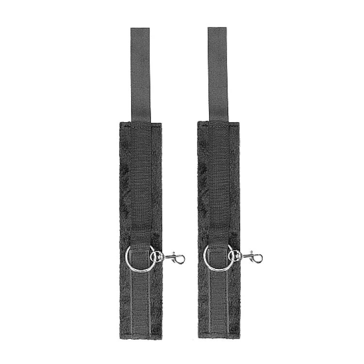 Ouch! Velcro Hogtie with Hand & Ankle Cuffs Black Ouch! Velcro Hogtie with Hand & Ankle Cuffs Black