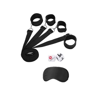 Ouch! Bed Bindings Restraint System Black