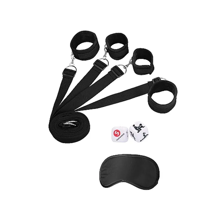 Ouch! Bed Bindings Restraint System Black Ouch! Bed Bindings Restraint System Black