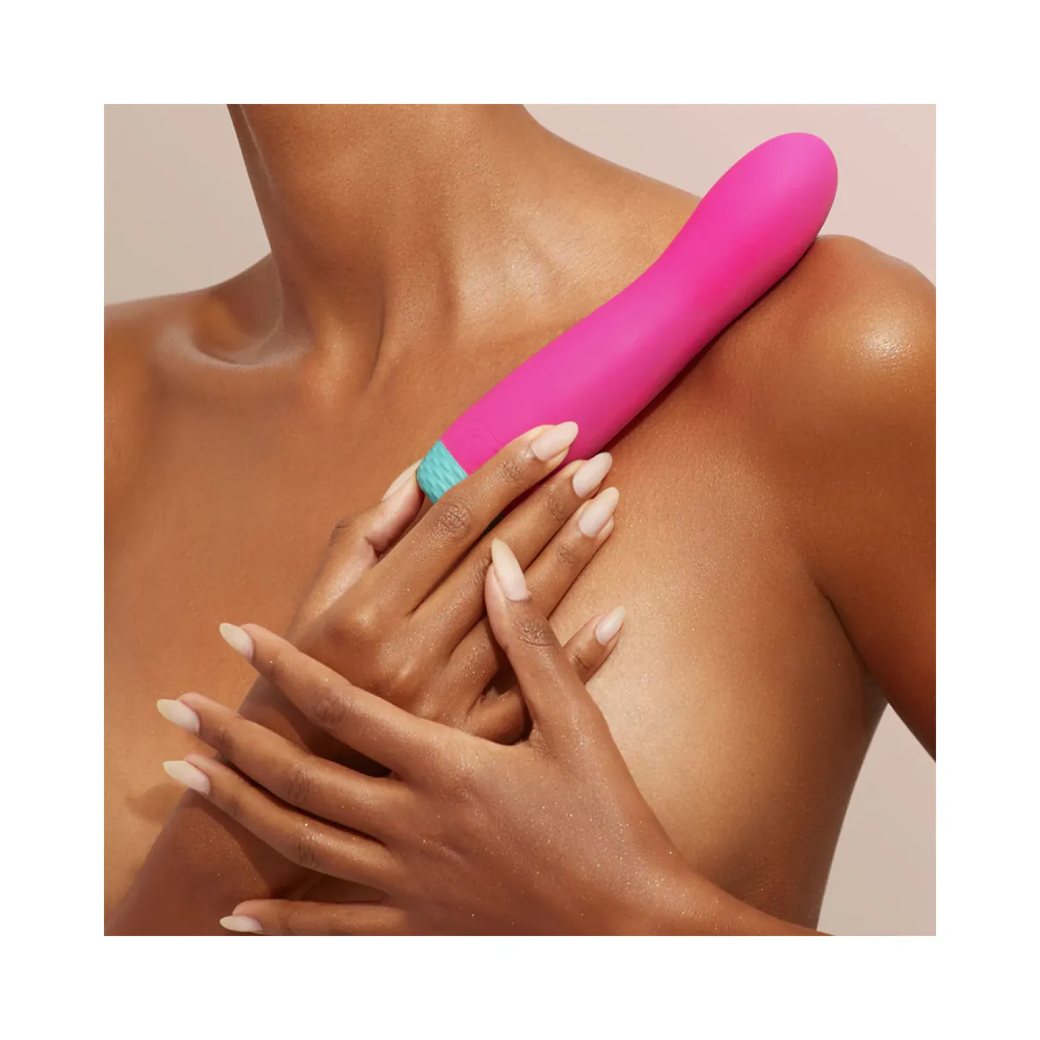 Rora Rotating Bullet Vibrator Pink
