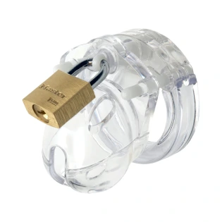 CB Mini Me Clear Chastity Cage Kit