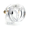 CB Mini Me Clear Chastity Cage Kit