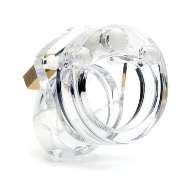 CB Mini Me Clear Chastity Cage Kit