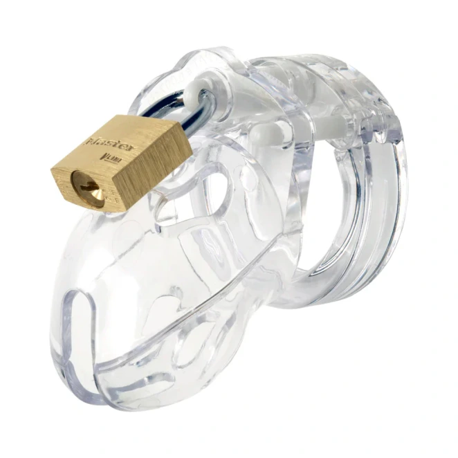 CB Mr Stubb Clear Chastity Cage Kit