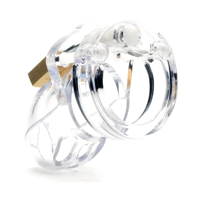 CB Mr Stubb Clear Chastity Cage Kit