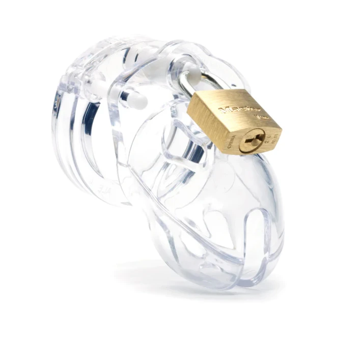 CB Mr Stubb Clear Chastity Cage Kit