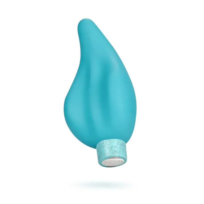 Gaia Eco Caress Bullet Vibrator & Sleeve Aqua