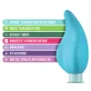 Gaia Eco Caress Bullet Vibrator & Sleeve Aqua Gaia Eco Caress Bullet Vibrator & Sleeve Aqua