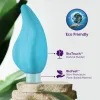 Gaia Eco Caress Bullet Vibrator & Sleeve Aqua Gaia Eco Caress Bullet Vibrator & Sleeve Aqua