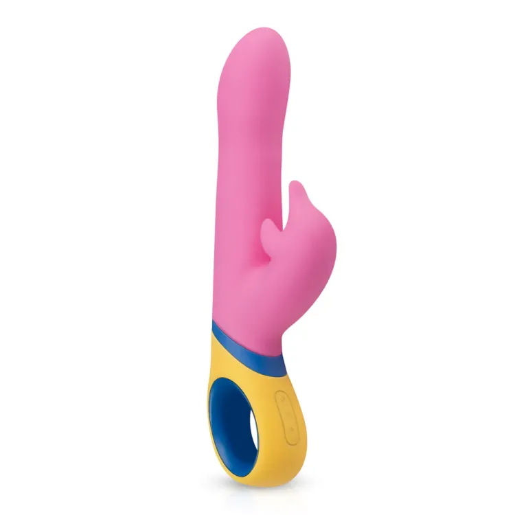 PMV20 Copy Dolphin Vibrator Silicone Pink PMV20 Copy Dolphin Vibrator Silicone Pink