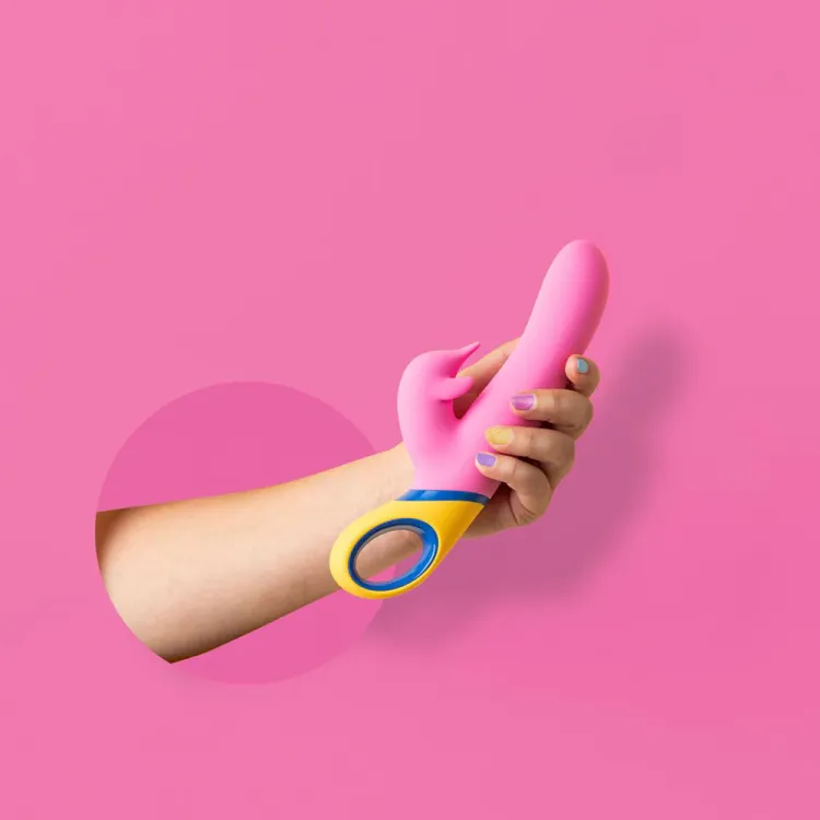 PMV20 Copy Dolphin Vibrator Silicone Pink PMV20 Copy Dolphin Vibrator Silicone Pink