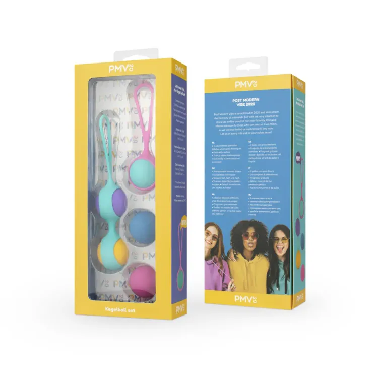 PMV20 Vita Kegel Ball Set Multicolor PMV20 Vita Kegel Ball Set Multicolor