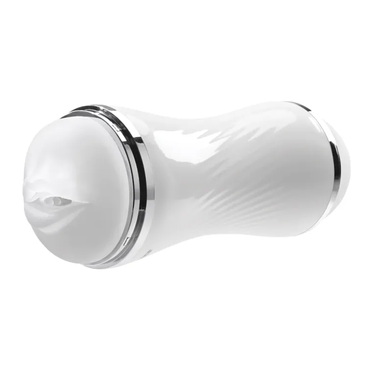 Double Dip Dual-Ended Vagina & Mouth Stroker Double Dip Dual-Ended Vagina & Mouth Stroker