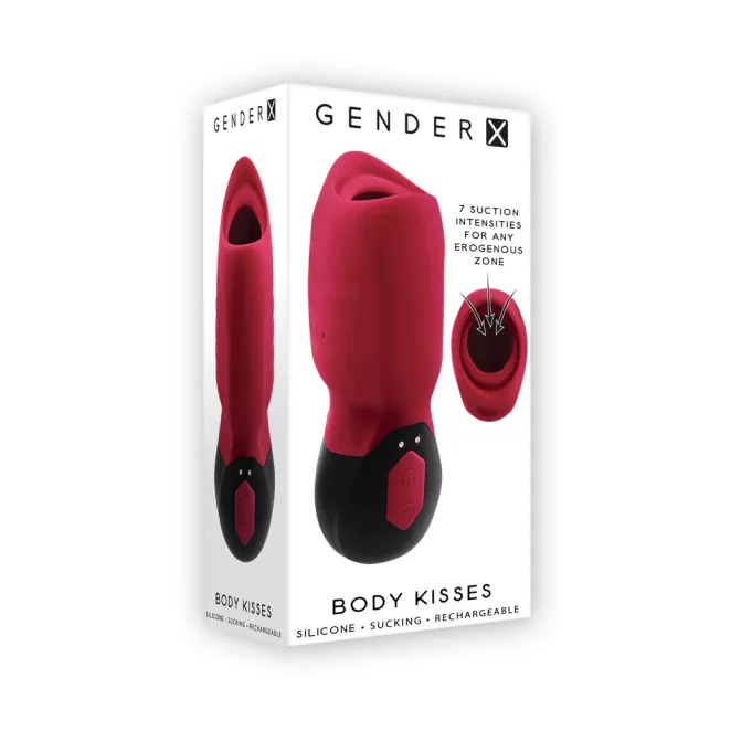 Body Kisses Vibrating Silicone Suction Masturbator