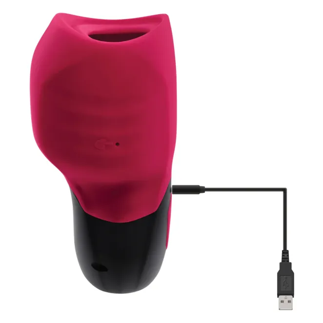 Body Kisses Vibrating Silicone Suction Masturbator