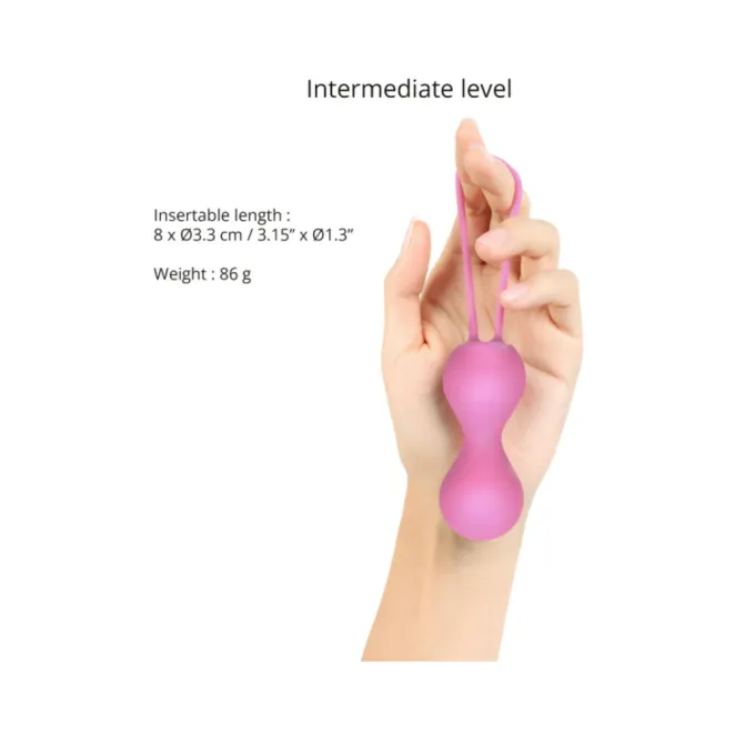 Love to Love Joia Silicone Kegel Balls Pink