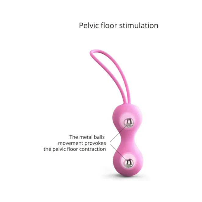Love to Love Joia Silicone Kegel Balls Pink