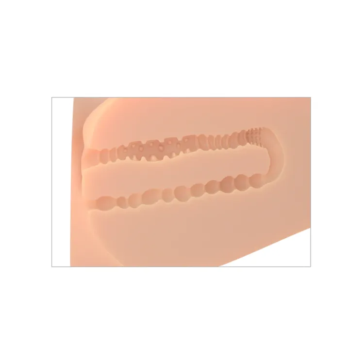 EZ Bang Torso Dual Entry Masturbator Beige EZ Bang Torso Dual Entry Masturbator Beige