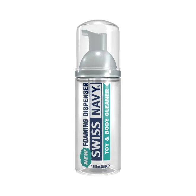 Swiss Navy Toy & Body Cleaner Foaming Dispenser 1.6 oz.