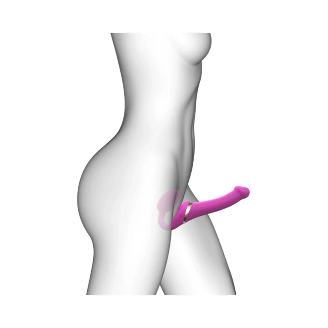 Strap-On-Me Licking Remote Control Vibrating Strapless Strap-On